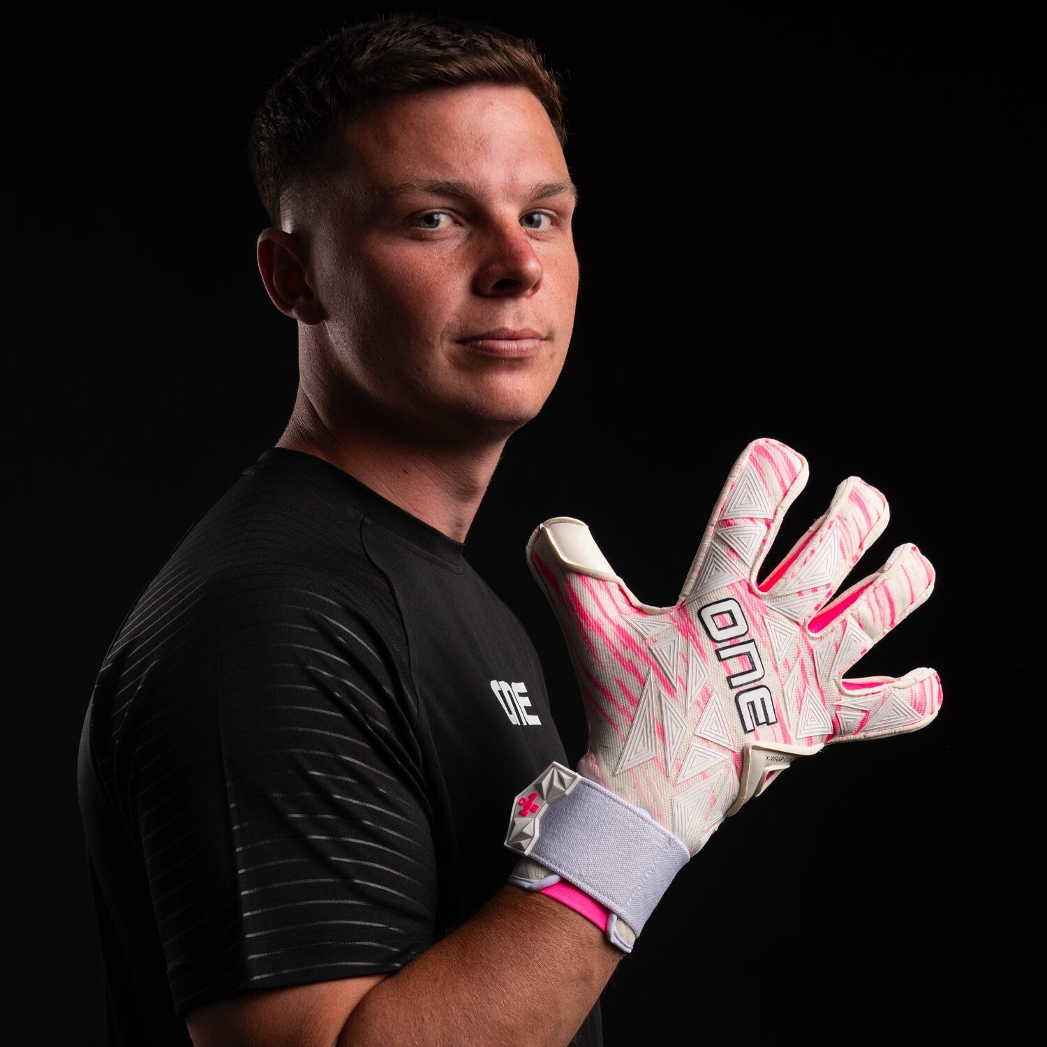 GEO 3.0 Amped Goalkeeper Gloves Hybrid Cut Goalie Gloves One Glove