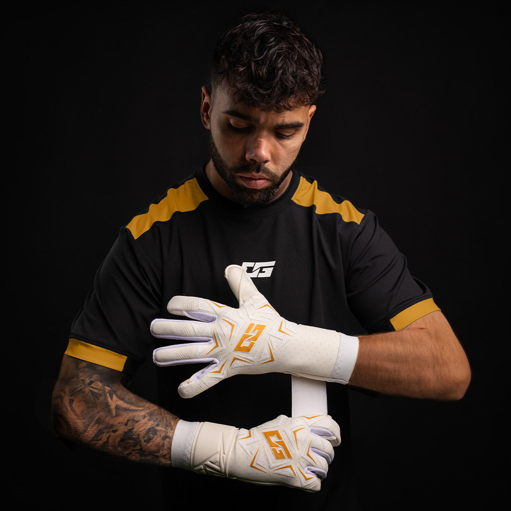 Junior OG1 TYPE-G David Raya's Gold Goalkeeper Gloves One