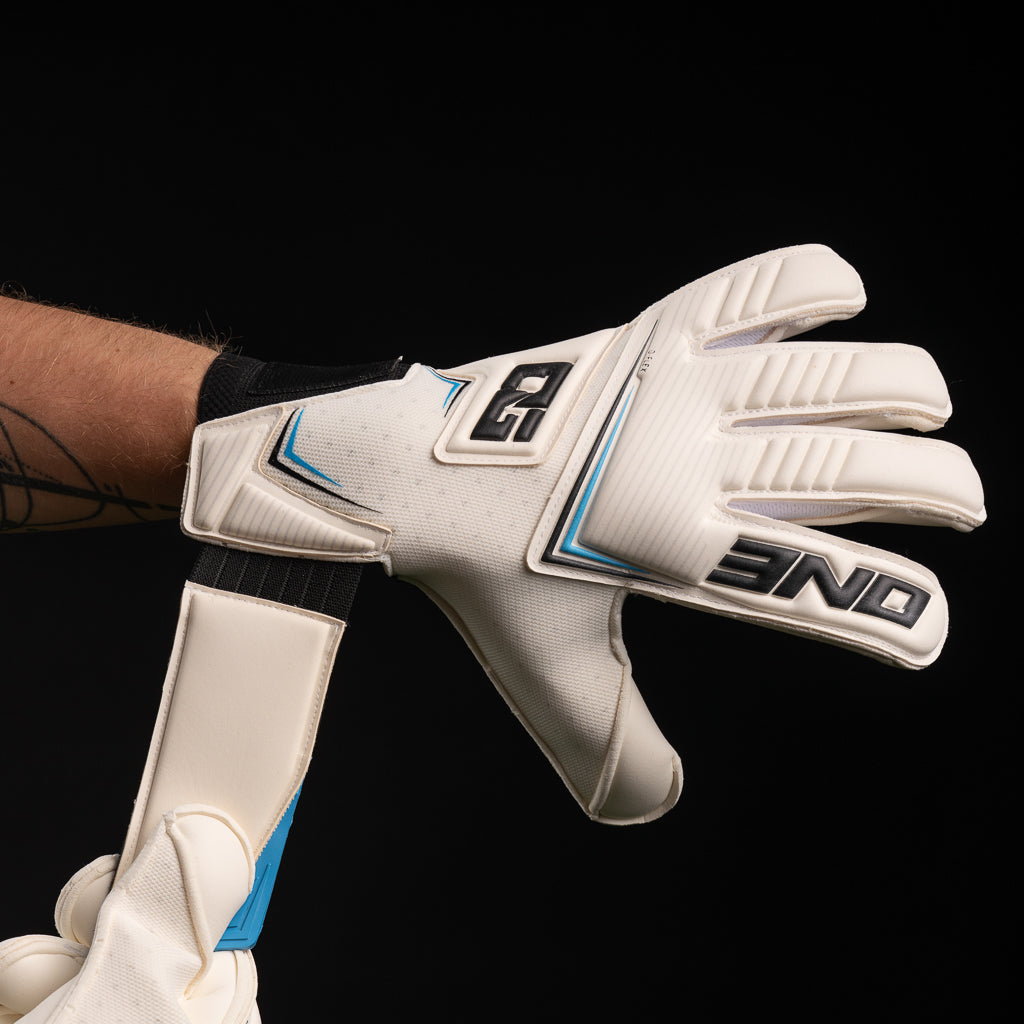 Junior NXT Pro HYL | Hybrid Roll Finger Goalkeeper Gloves | One Glove ...