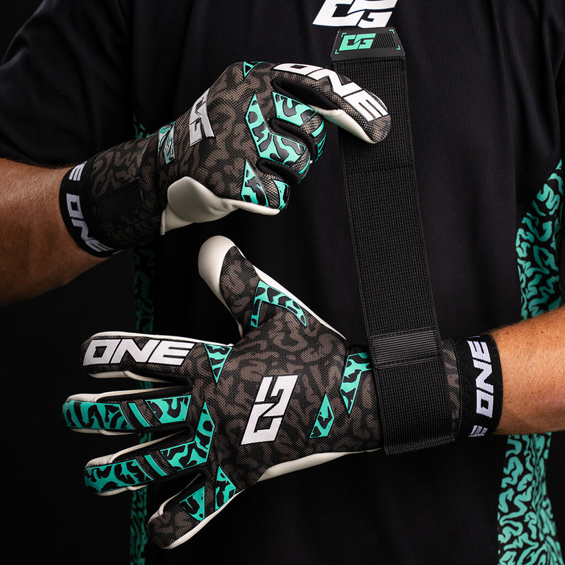Junior OG1 Mentality Monster HYL SL | Hybrid Cut Goalkeeper Gloves ...